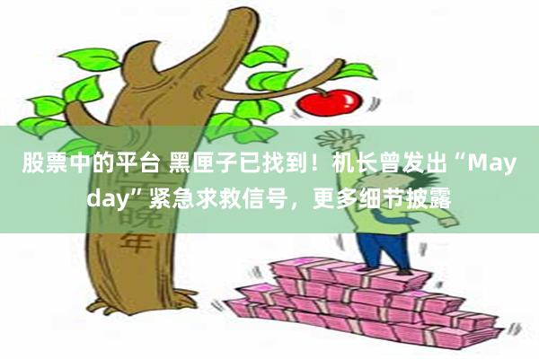 股票中的平台 黑匣子已找到！机长曾发出“Mayday”紧急求救信号，更多细节披露